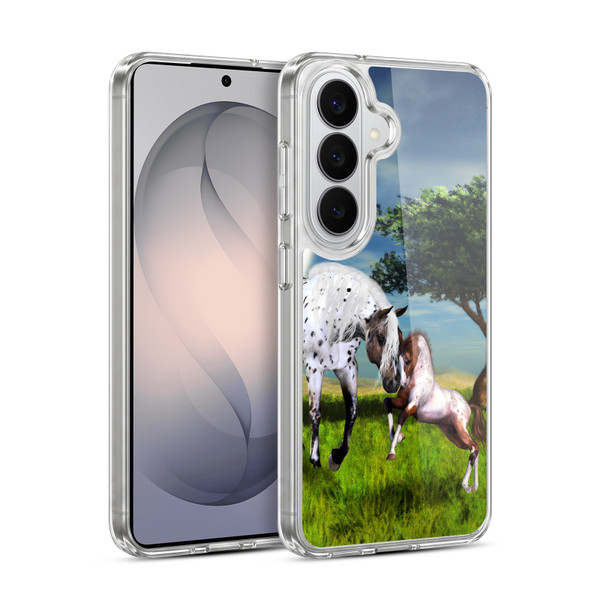 Simone Gatterwe Horses Love Forever Soft Gel Case for Samsung Galaxy S26 Plus