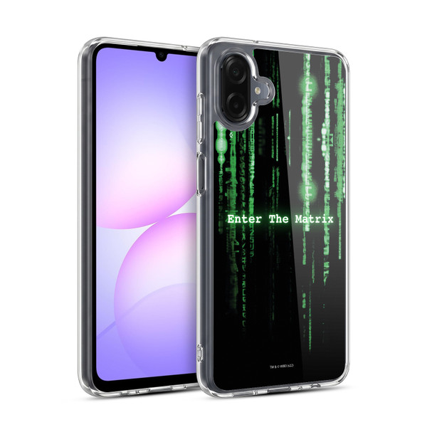 The Matrix Key Art Enter The Matrix Soft Gel Case for Samsung Galaxy A07 4G