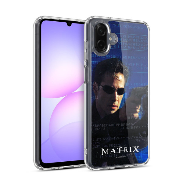 The Matrix Key Art Neo 1 Soft Gel Case for Samsung Galaxy A07 4G