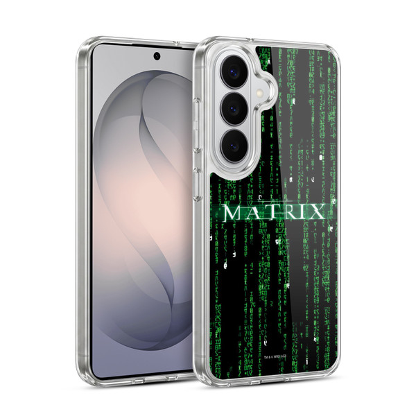 The Matrix Key Art Codes Soft Gel Case for Samsung Galaxy S26
