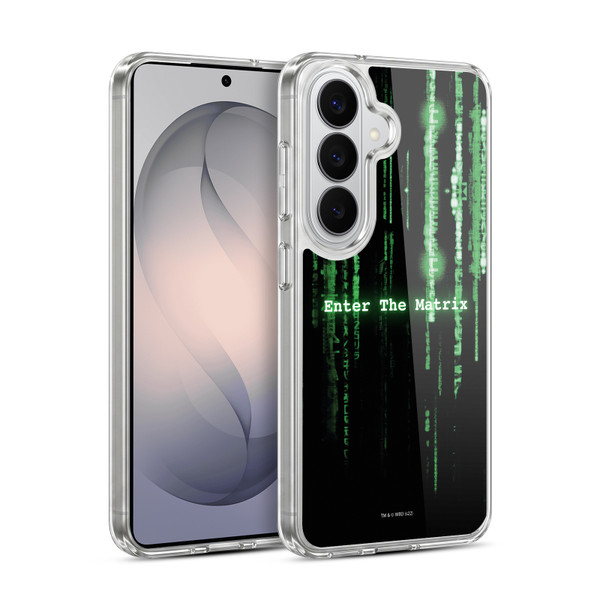 The Matrix Key Art Enter The Matrix Soft Gel Case for Samsung Galaxy S26