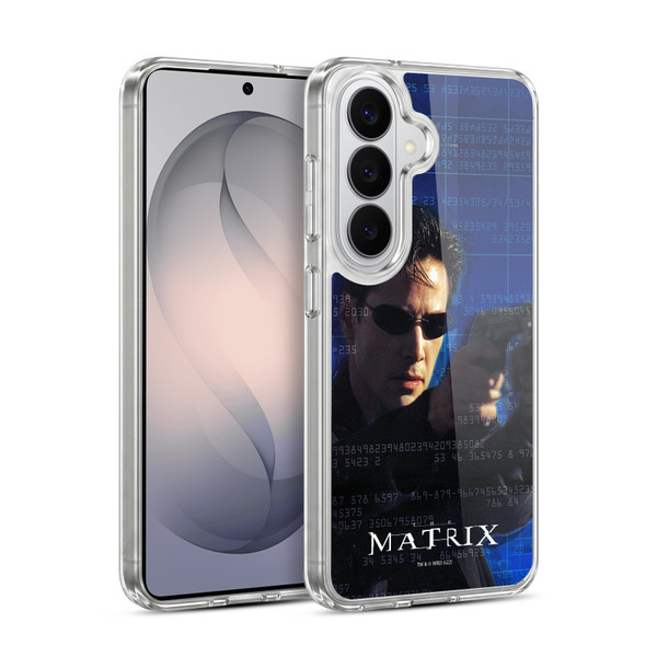 The Matrix Key Art Neo 1 Soft Gel Case for Samsung Galaxy S26