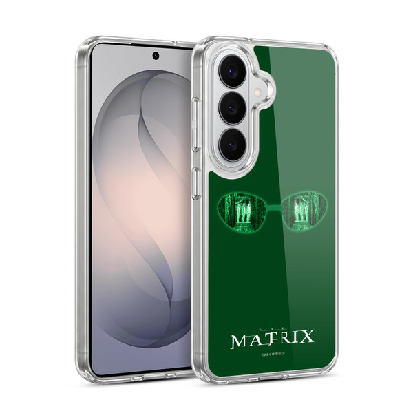 The Matrix Key Art Glass Soft Gel Case for Samsung Galaxy S26 Plus