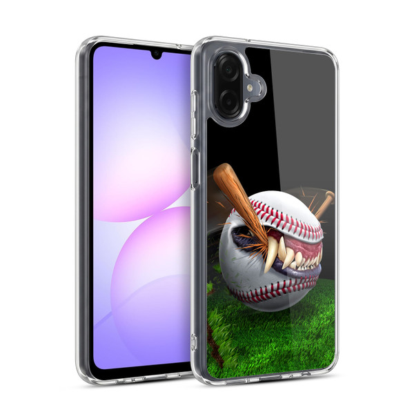 Tom Wood Monsters Baseball Soft Gel Case for Samsung Galaxy A07 4G