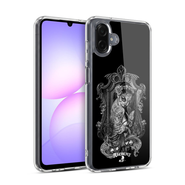 Alchemy Gothic Graphic Art Widow Soft Gel Case for Samsung Galaxy A07 4G