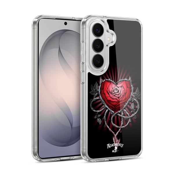 Alchemy Gothic Graphic Art Devils Rose Soft Gel Case for Samsung Galaxy S26 Plus