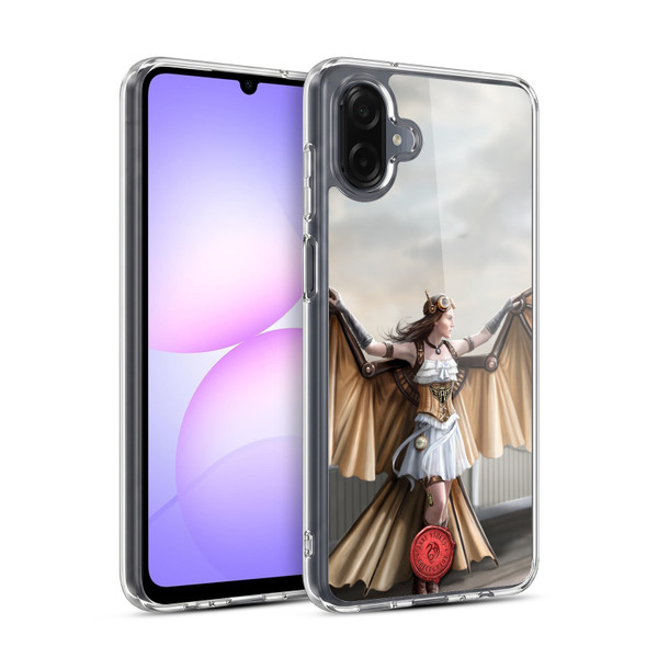 Anne Stokes Steampunk Aviator Soft Gel Case for Samsung Galaxy A07 4G