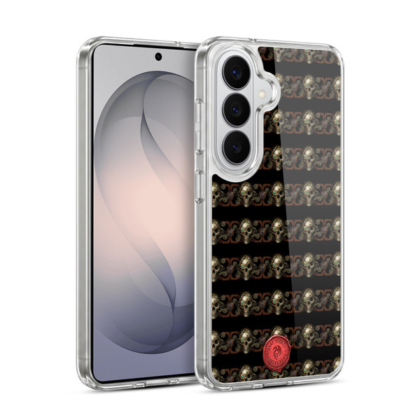 Anne Stokes Steampunk Skull Pattern Soft Gel Case for Samsung Galaxy S26 Plus