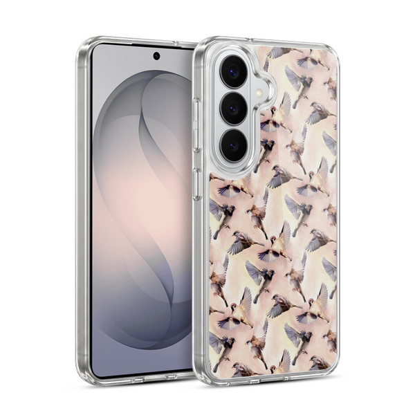 Micklyn Le Feuvre Animals Sparrow Flight Soft Gel Case for Samsung Galaxy S26