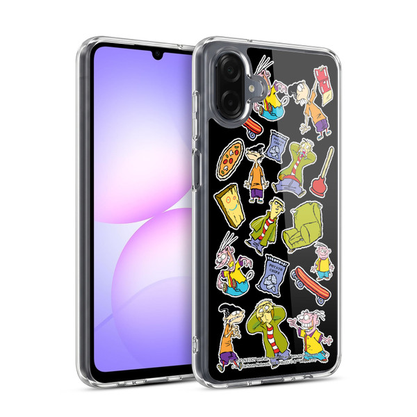 Ed, Edd, n Eddy Graphics Icons Soft Gel Case for Samsung Galaxy A07 4G
