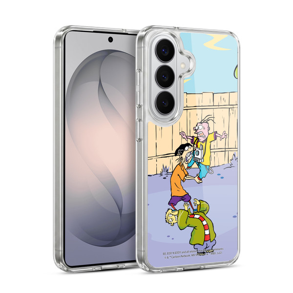 Ed, Edd, n Eddy Graphics Characters Soft Gel Case for Samsung Galaxy S26
