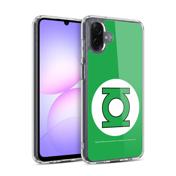 Green Lantern DC Comics Logos Classic Soft Gel Case for Samsung Galaxy A07 4G