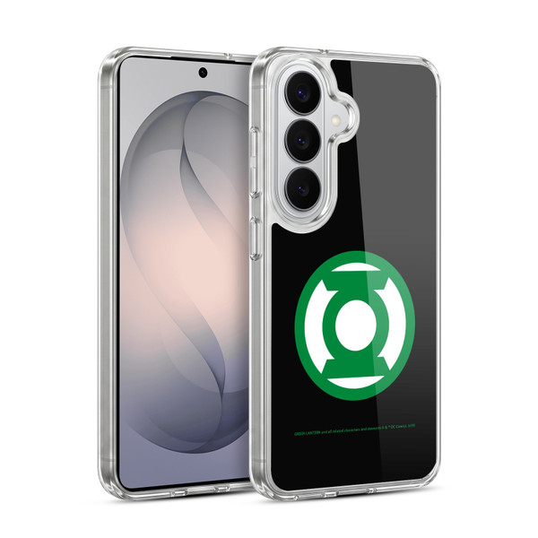 Green Lantern DC Comics Logos Black Soft Gel Case for Samsung Galaxy S26