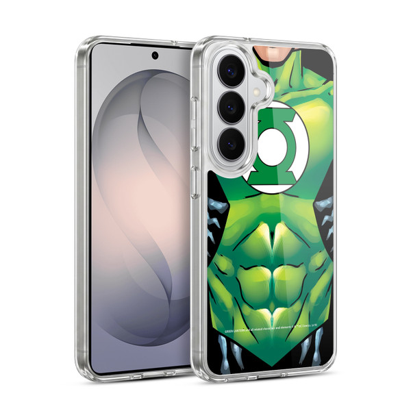 Green Lantern DC Comics Logos Uniform Soft Gel Case for Samsung Galaxy S26