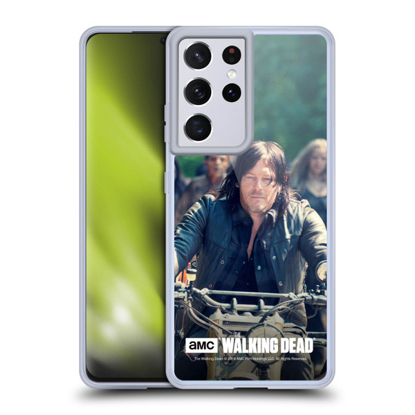 AMC The Walking Dead Daryl Dixon Bike Ride Soft Gel Case for Samsung Galaxy S21 Ultra 5G
