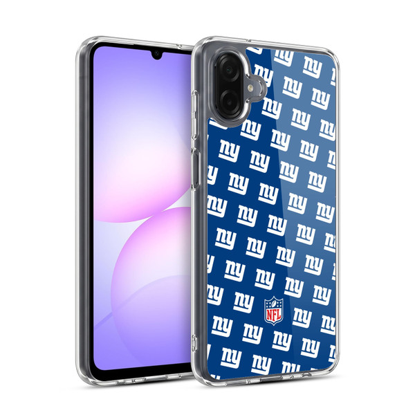 NFL New York Giants Artwork Patterns Soft Gel Case for Samsung Galaxy A07 4G