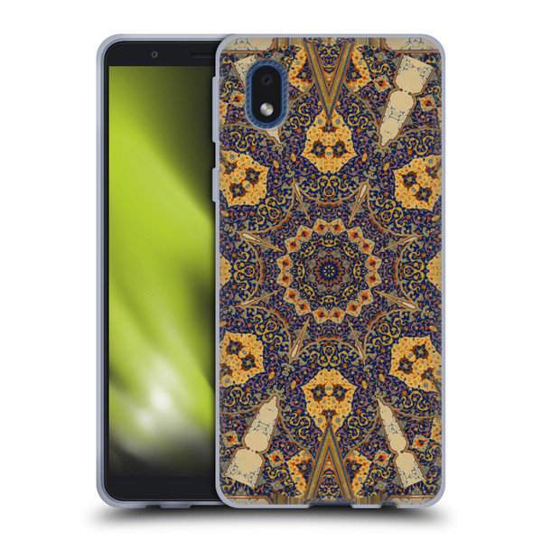 Aimee Stewart Mandala Ancient Script Soft Gel Case for Samsung Galaxy A01 Core (2020)