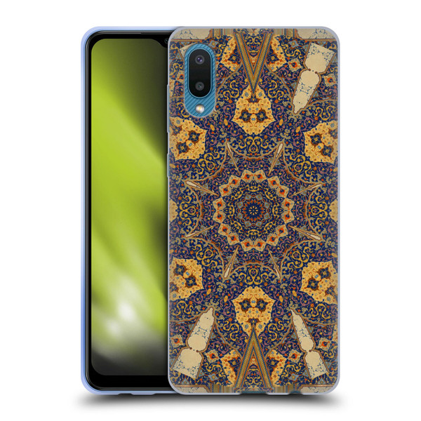 Aimee Stewart Mandala Ancient Script Soft Gel Case for Samsung Galaxy A02/M02 (2021)