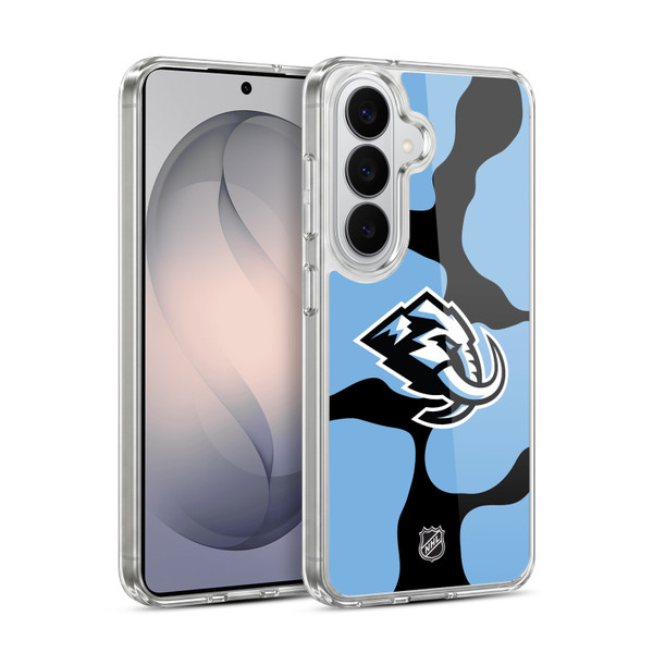 NHL Utah Mammoth Cow Pattern Soft Gel Case for Samsung Galaxy S26
