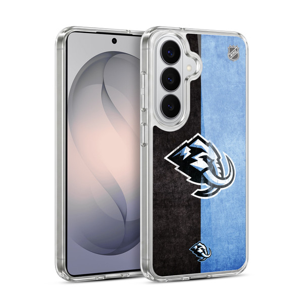 NHL Utah Mammoth Half Distressed Soft Gel Case for Samsung Galaxy S26