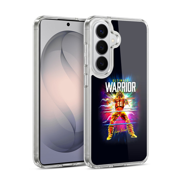 WWE The Ultimate Warrior Retro Blast Soft Gel Case for Samsung Galaxy S26