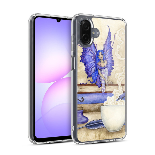 Amy Brown Lovely Fairies Blue Pixie Soft Gel Case for Samsung Galaxy A07 4G