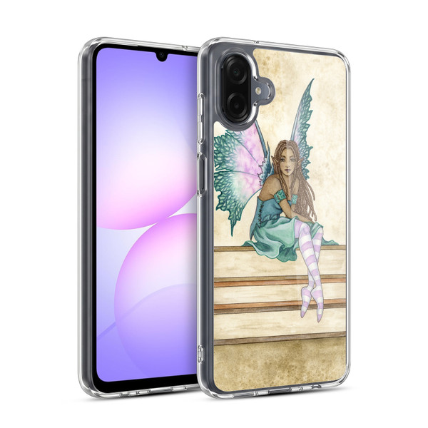 Amy Brown Lovely Fairies Green Pixie Soft Gel Case for Samsung Galaxy A07 4G