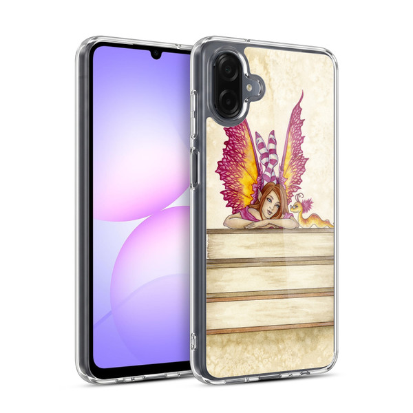 Amy Brown Lovely Fairies Pink Pixie Soft Gel Case for Samsung Galaxy A07 4G