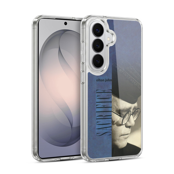 Elton John Artwork Sacrifice Single Soft Gel Case for Samsung Galaxy S26 Plus