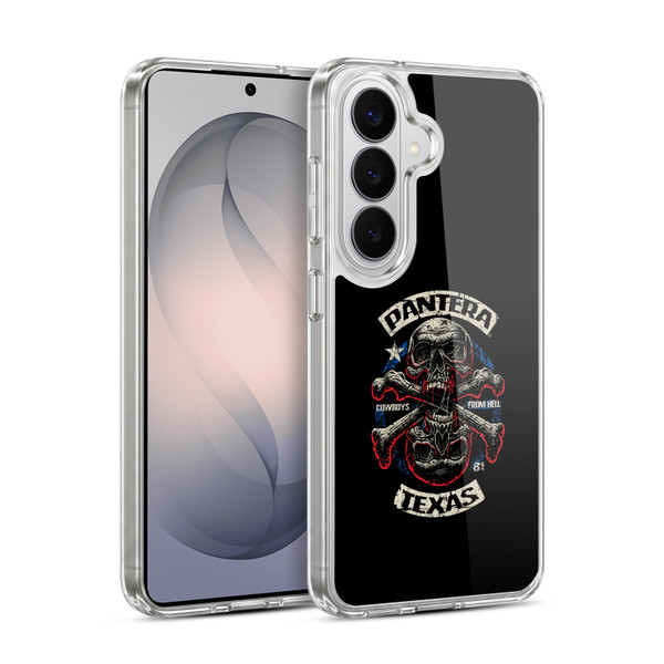 Pantera Art Double Cross Soft Gel Case for Samsung Galaxy S26 Plus