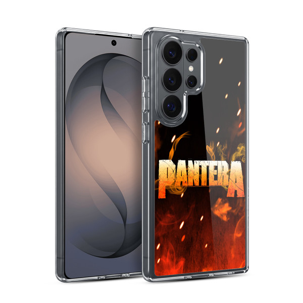 Pantera Art Fire Soft Gel Case for Samsung Galaxy S26 Ultra