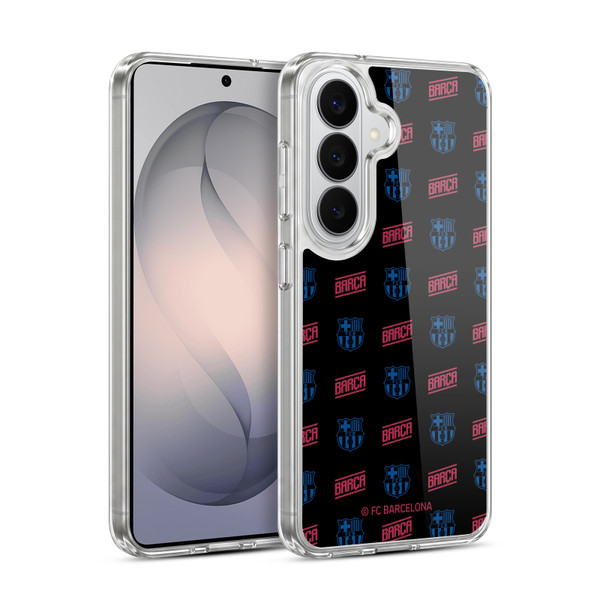 FC Barcelona Forca Barca Pattern Soft Gel Case for Samsung Galaxy S26 Plus