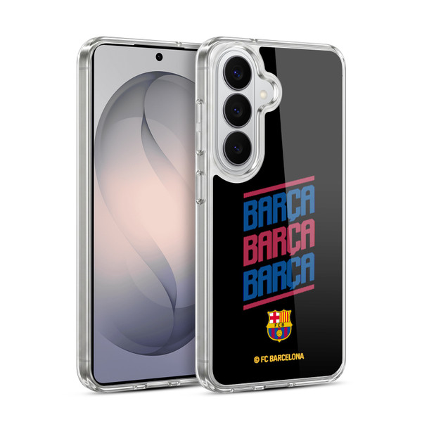 FC Barcelona Forca Barca Triple Soft Gel Case for Samsung Galaxy S26 Plus
