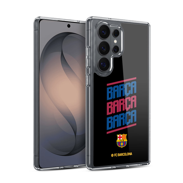 FC Barcelona Forca Barca Triple Soft Gel Case for Samsung Galaxy S26 Ultra