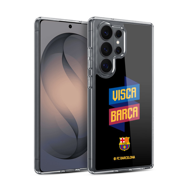 FC Barcelona Forca Barca Visca Soft Gel Case for Samsung Galaxy S26 Ultra