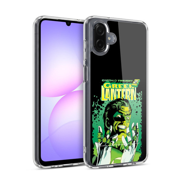 Green Lantern DC Comics Comic Book Covers Emerald Twilight Soft Gel Case for Samsung Galaxy A07 4G