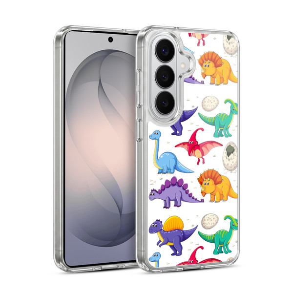Haroulita Forest Dinosaurs Soft Gel Case for Samsung Galaxy S26 Plus