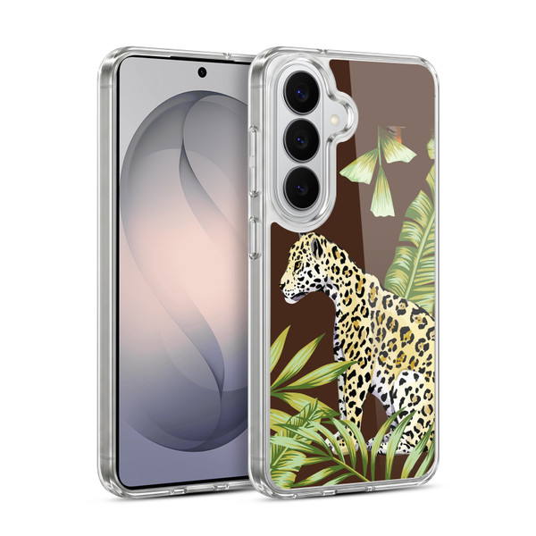 Haroulita Forest Leopard Soft Gel Case for Samsung Galaxy S26 Plus