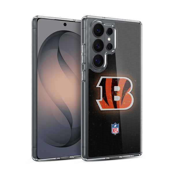 NFL Cincinnati Bengals Artwork LED Soft Gel Case for Samsung Galaxy S26 Ultra