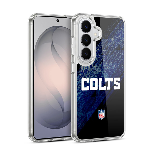 NFL Indianapolis Colts Logo Blur Soft Gel Case for Samsung Galaxy S26