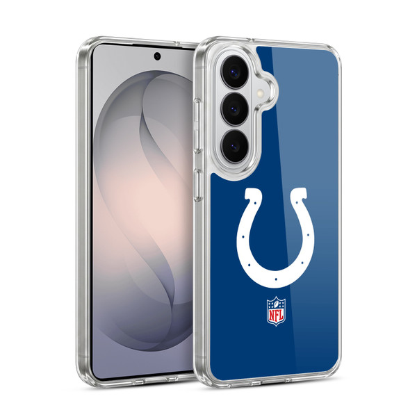 NFL Indianapolis Colts Logo Plain Soft Gel Case for Samsung Galaxy S26 Plus