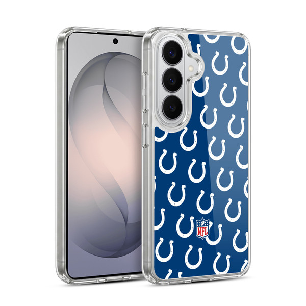 NFL Indianapolis Colts Artwork Patterns Soft Gel Case for Samsung Galaxy S26