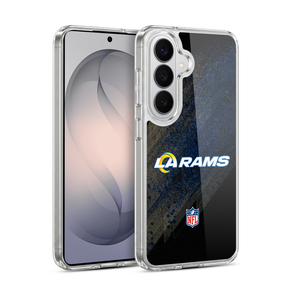 NFL Los Angeles Rams Logo Blur Soft Gel Case for Samsung Galaxy S26