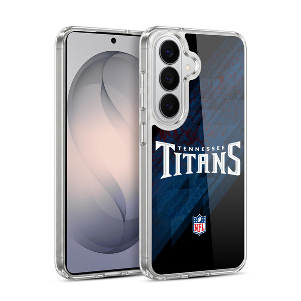 NFL Tennessee Titans Logo Blur Soft Gel Case for Samsung Galaxy S26 Plus