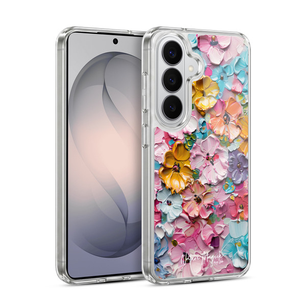 Nature Magick Paint Blobs Pretty Soft Gel Case for Samsung Galaxy S26 Plus