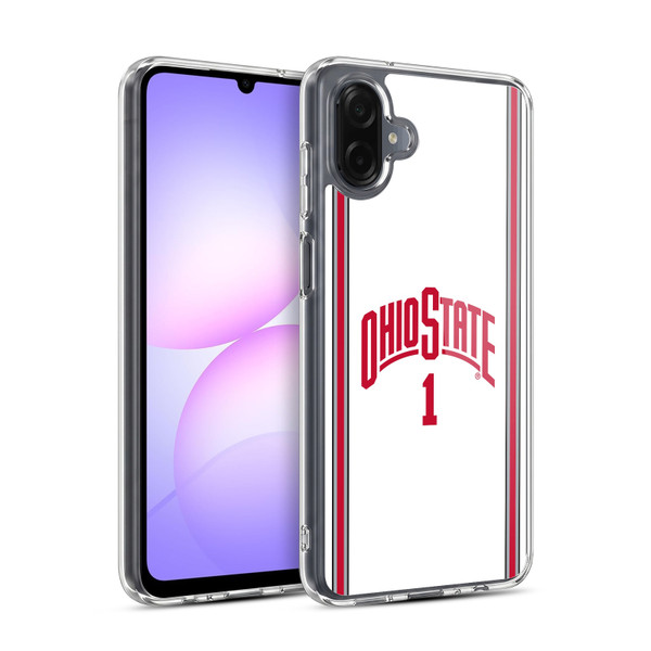 Ohio State University Jersey Basketball Away Soft Gel Case for Samsung Galaxy A07 4G