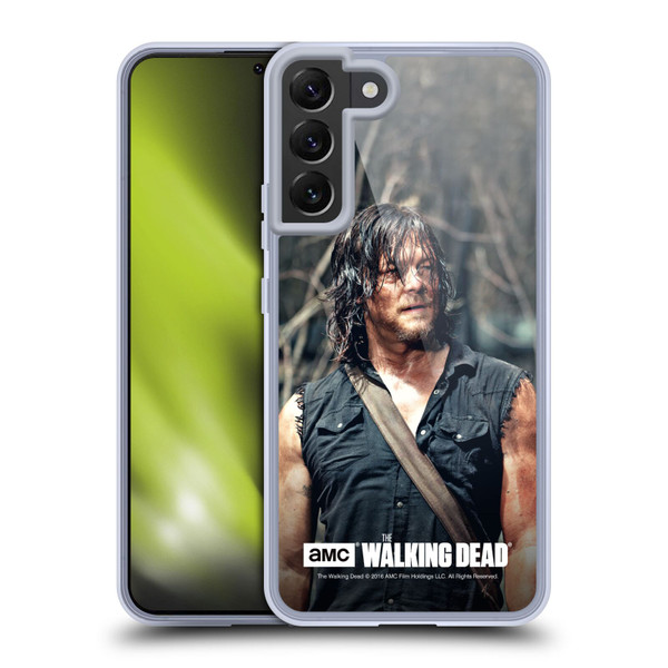 AMC The Walking Dead Daryl Dixon Look Soft Gel Case for Samsung Galaxy S22+ 5G