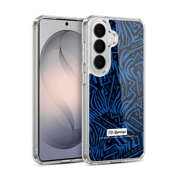 P.D. Moreno Patterns Tribal Zebra Soft Gel Case for Samsung Galaxy S26