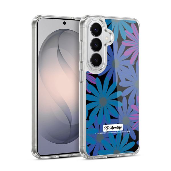P.D. Moreno Patterns Midnight Daisies Soft Gel Case for Samsung Galaxy S26 Plus