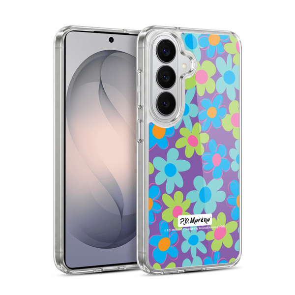 P.D. Moreno Patterns Purple Soft Gel Case for Samsung Galaxy S26 Plus